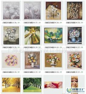 廠家直供走廊油畫與酒店裝飾工程解決方案